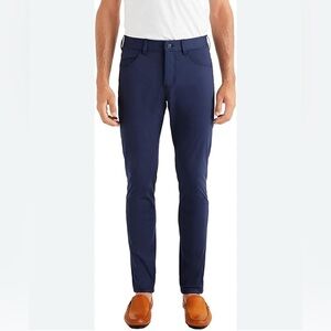 Rhone Pants Men 31 Commuter Pant Slim Fit Straight Performance Stretch Golf Flex